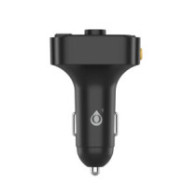 Transmisor FM NT7009 / Bluetooh 5.1 / Manos libres / 2xUSB 5v 3.4a / Type-C PD 20w / Negro / One+ / 2700092
