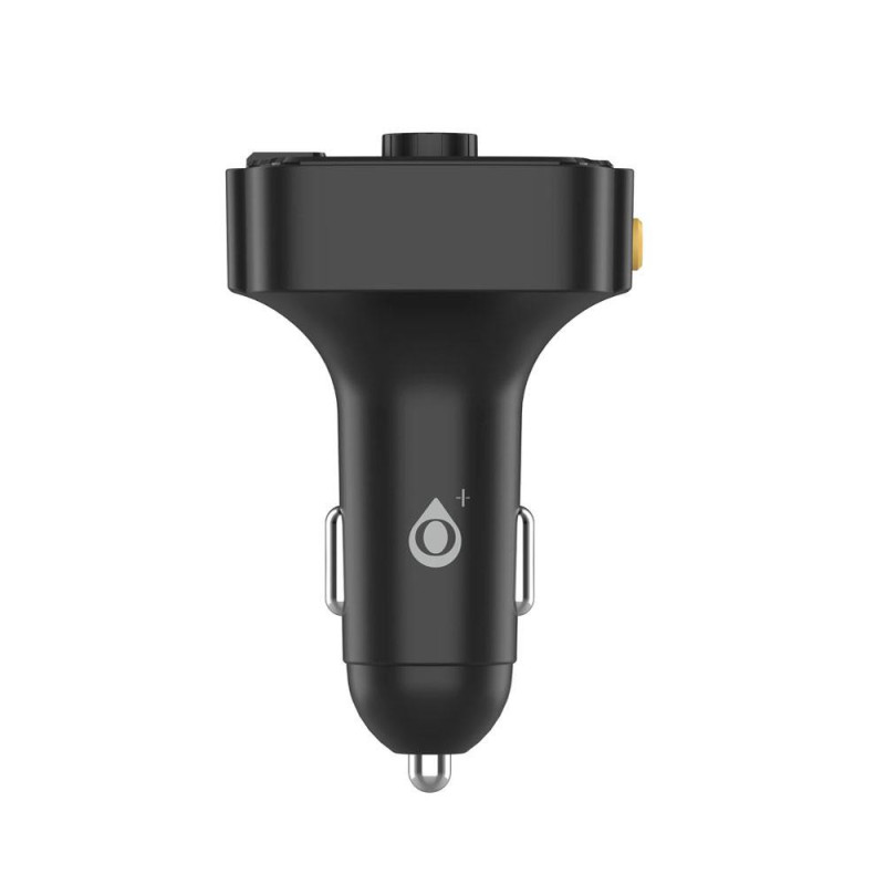 Transmisor FM NT7009 / Bluetooh 5.1 / Manos libres / 2xUSB 5v 3.4a / Type-C PD 20w / Negro / One+ / 2700092