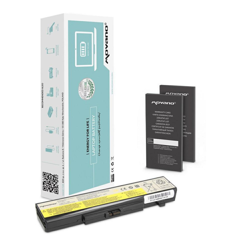 Batería compatible para portátil LENOVO G480 11.1V 4400mAh Movano