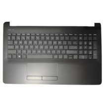 Top case + Teclado compatible para portátil HP 15-BS / 15-BW Gris