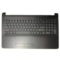 Top case + Teclado compatible para portátil HP 15-BS / 15-BW Gris
