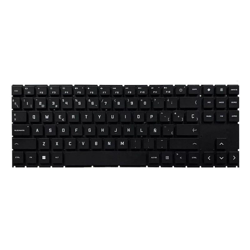 Teclado compatible para portátil HP Omen 15-EK Retroiluminado