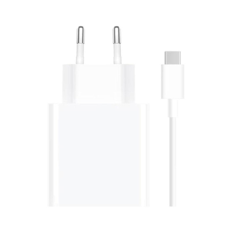Cargador de red original Xiaomi Type-C + cable / 67w / Blanco / BHR6035EU
