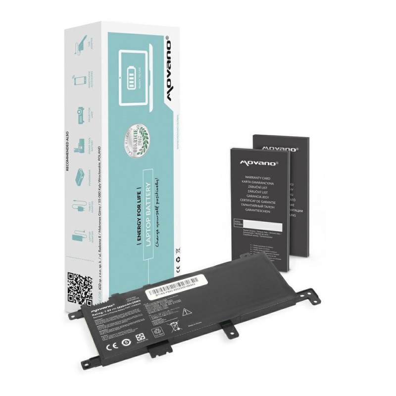 Batería compatible para portátil ASUS C21N1634 7.6V 3800mAh Movano