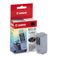 Tinta original canon bci21 color 16ml