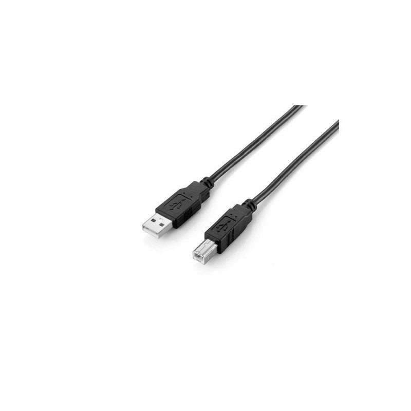 Cable USB 2.0 impresora - tipo a/b  M/M  5m Negro Equip 128862