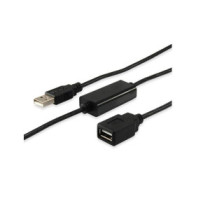 Cable USB amplificador activo USB 2.0 M/H 10 metros / Equip 133310