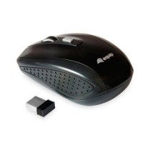 Raton óptico inalámbrico Mini Equip Life / Negro / 1600 Dpi / Ambidiestro / 245104