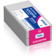 Tinta original epson sjic22p magenta 32.5ml