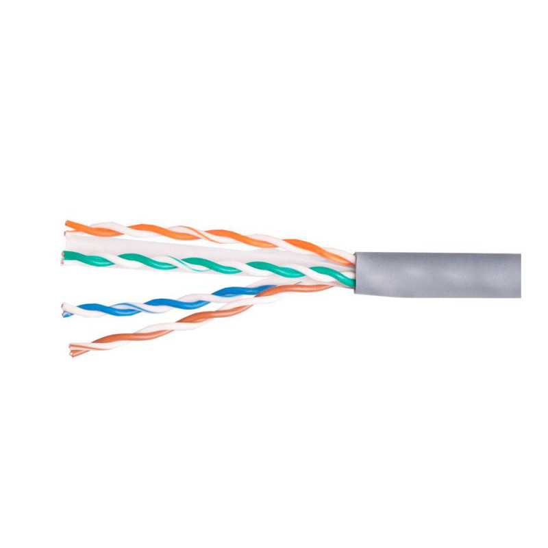 Bobina equip categoria 6 u/utp rigido 305m lsoh eco libre halogenos