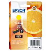 Tinta original epson t3344 amarillo c13t33444022 4.5ml   con alarma