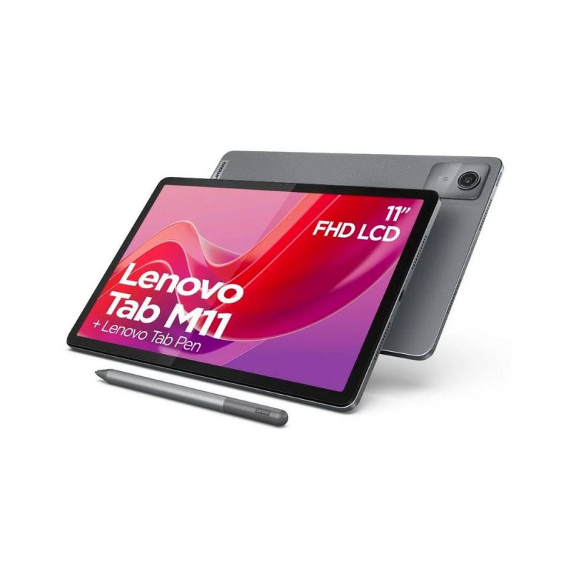 Tablet Lenovo Tab M11 / 10.9\ / Mediatek Helio G80 / 4Gb / 128Gb / Gris / Android 13 / Lapiz Incluido / ZADA0044ES"