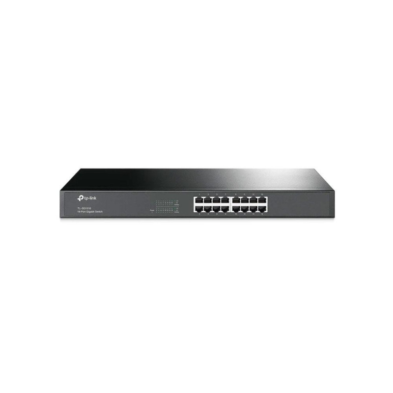 Switch 16p 10/100/1000 Gigabit No gestionable TP-Link / Carcasa metálica / Enrackable / TL-SG1016