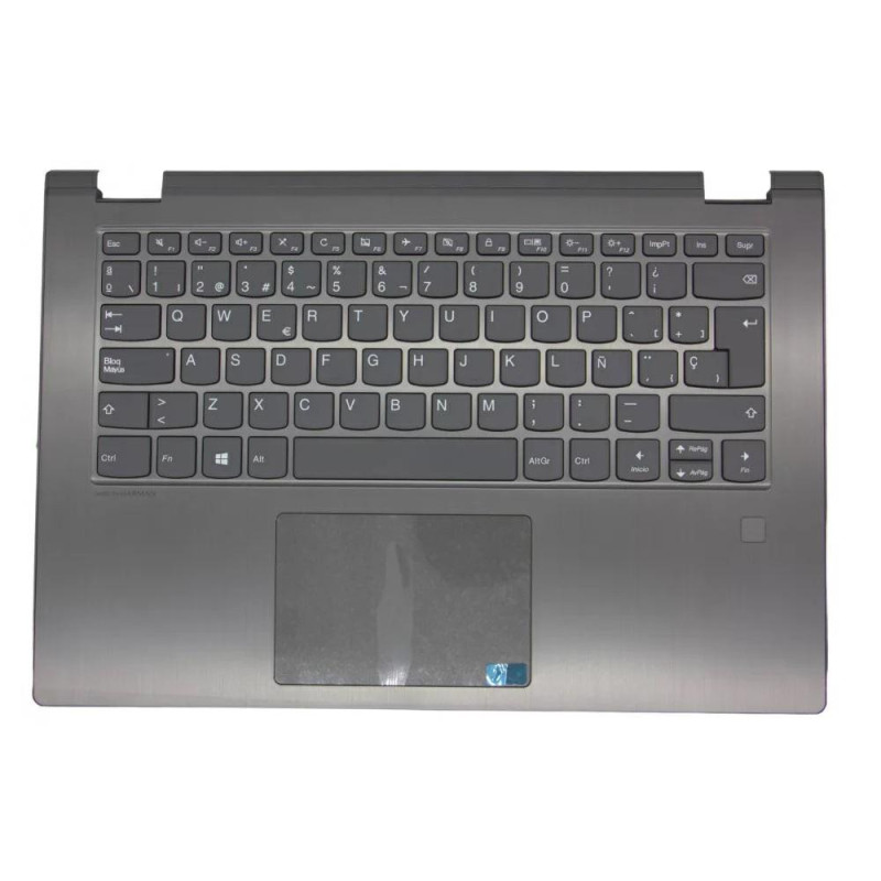 Top case + Teclado compatible para portátil LENOVO 530-14IKB Gris oscuro