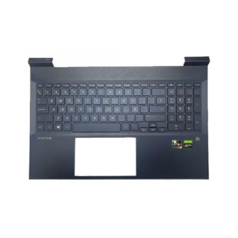 Top case + teclado compatible para portátil HP 16-E