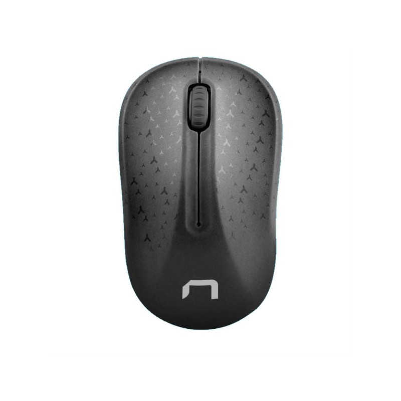 Raton Inalambrico Natec Toucan  Negro / 1600 Dpi / Mano derecha NMY-2037