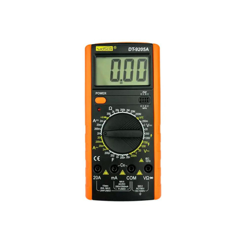 Multimetro Digital Excel DT-9205A