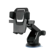 Soporte de coche para Smartphone salpicadero - parabrisas NE5231 / Brazo extensible 92-155mm / 360 Grados / Negro / One+