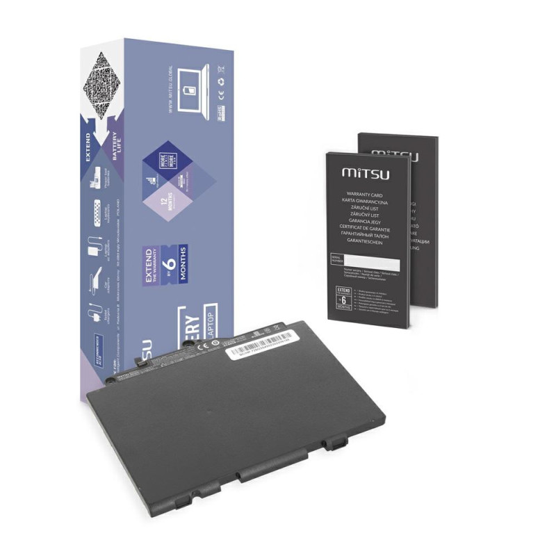 Batería compatible para portátil HP SN03XL 11.4V 2700mAh Mitsu