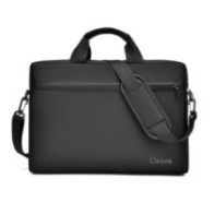 Maletin portatil L-Link Hasta 14\ / Bolsillo frontal / Impermeable / Negro / LL-B036-14"