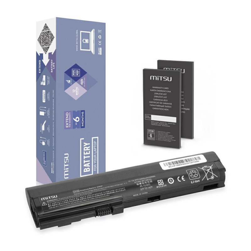 Batería compatible para portátil HP SX06XL 10.8V 4400 mAh Mitsu