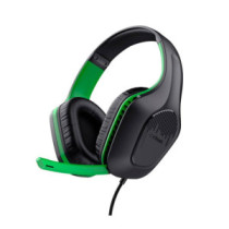 Auriculares Trust Gaming Gxt 415x Zirox Negro-Verde / Multiplataforma Ps5 - Xbox - Nintendo - PC /  Cable 1.2m / 24994