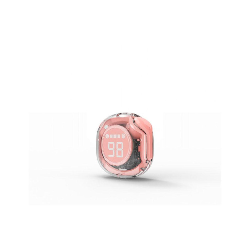 Auriculares Bluetooth 5.4 Gembird / Rosa / Tws / Indicador de carga / TWST-01-PK
