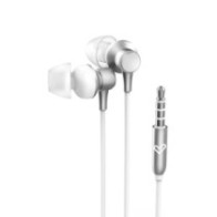 Auriculares Energy Sistem Metallized / Cable 1.2 / Microfono Integrado / Control de Volumen / Blanco / 457229