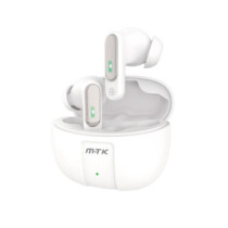 Auriculares Bluetooth 5.4 / TC3314 / Tws / Base de carga / Tactil / Blanco / Mtk