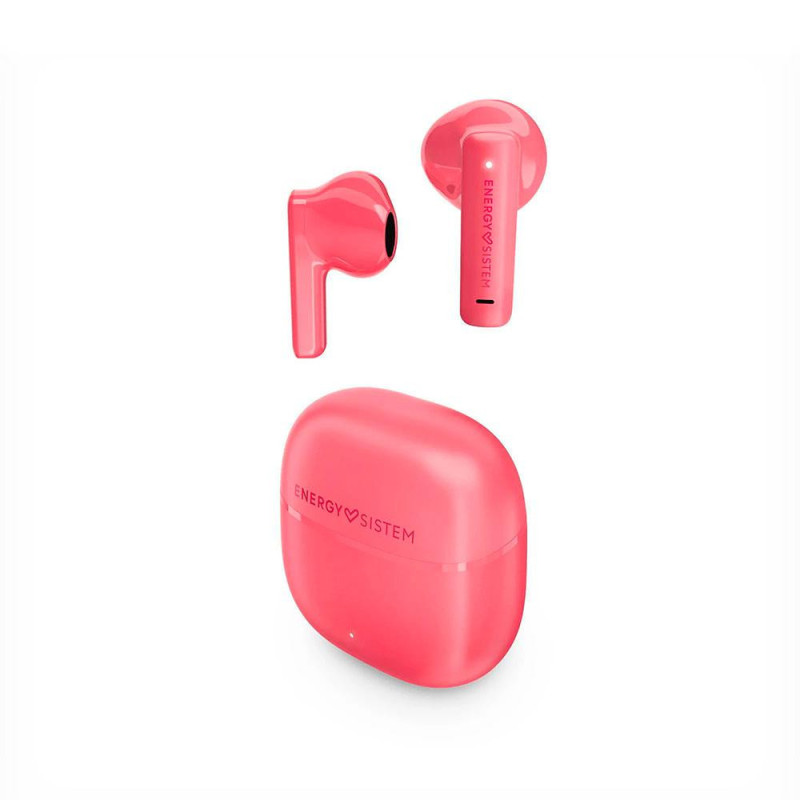 Auriculares Inalambricos Bluetooth Energy Sistem Streetmusic / BT 5.4 / 20h autonomia / Rojo / 459223