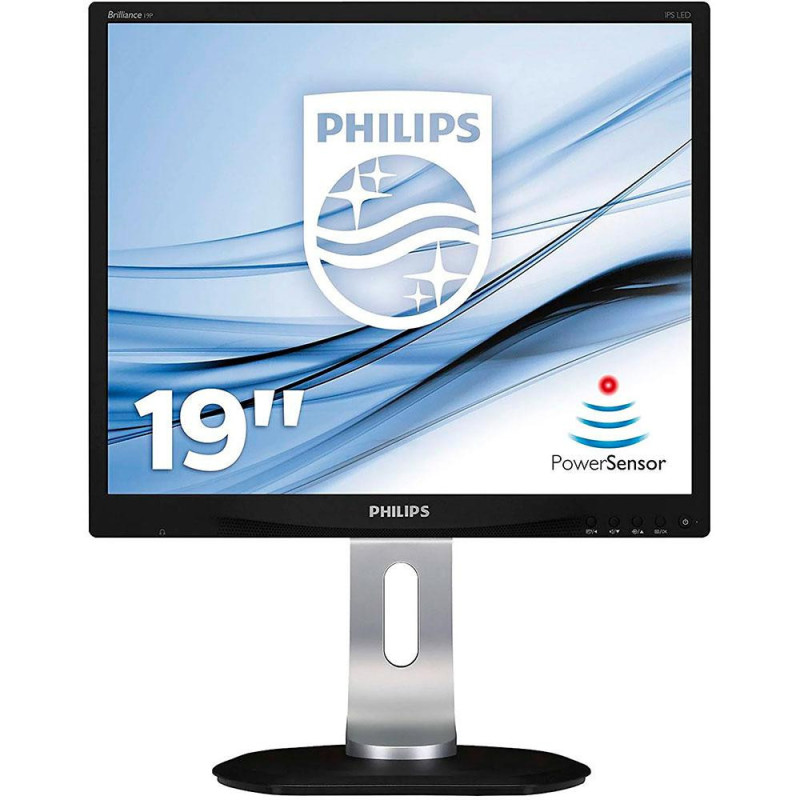 Monitor PHILIPS 19P4QYEB/00 / 19\ / Hd / 14ms / 60Hz / DP-DVI / Negro"