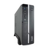 Caja Slim Micro ATX Tooq TQC-3005U3 / Fuente SFX 500w / USB 3.0 / Negra