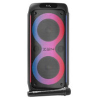 Altavoz Bluetooth 5.0 ZEN RINGS / 600W PMPO / Iluminacion RGB / FM / Micro SD / 1x Microfono inalambrico / 5500Mah