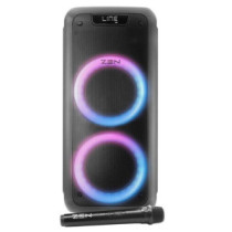 Altavoz Bluetooth 5.0 ZEN PHOENIX / 250W PMPO / Iluminacion RGB / FM / Micro SD / 1x Microfono inalambrico / 3600Mah