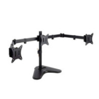 Soporte de mesa con base para 3 pantallas 17\-27\" / Tooq / DB1704TN-B / Negro"
