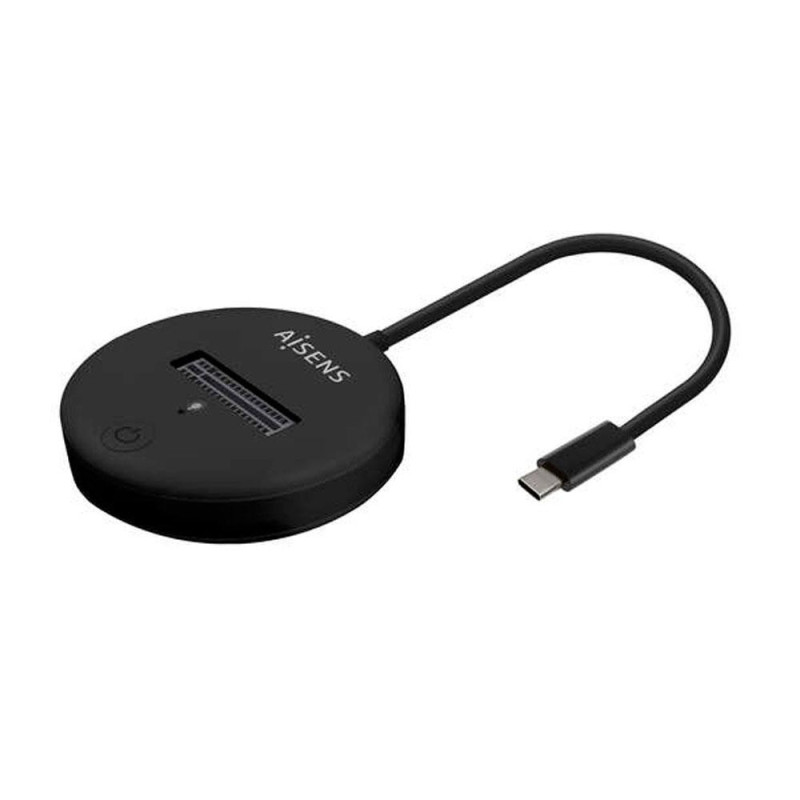 Docking Station USB Type-C 3.2  Gen.2 / SSD M.2 Sata NGFF / SSD M.2 NVME / Negro / Aisens / ASUC-M2D013-BK