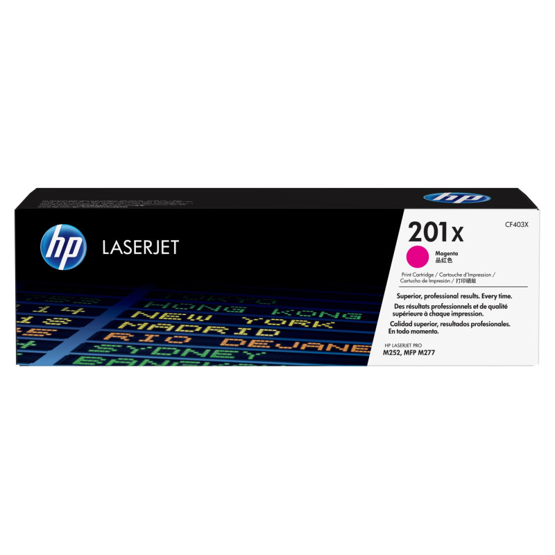 Tóner original hp cf403x magenta 201x 2.300 páginas