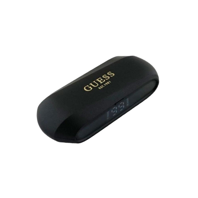 Auricular inalámbrico Guess Classic / TWS / Cancelación de ruido / Bt 5.3 / 350 mAh / Negro / GUTWSC2MCDSK