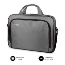 Maletin Subblim Oxford hasta 14\ / Gris / SUB-LB-1OLB031"