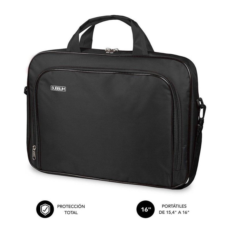 Maletin Subblim Oxford hasta 16\ / Negro / SUB-LB-1OLB050"