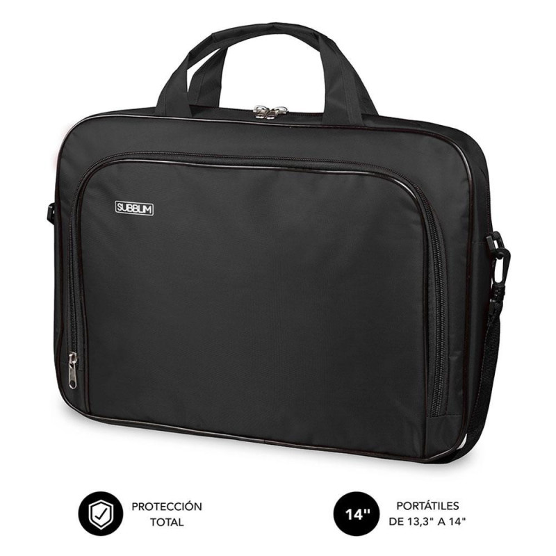 Maletin Subblim Oxford hasta 14\ / Negro / SUB-LB-1OLB030"