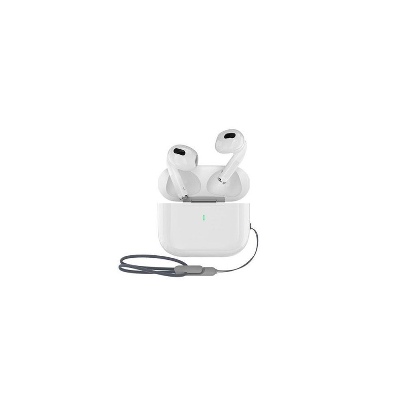 Auricular inalámbrico Devia Airbuds Pods 3 / TWS / Bt 5.3 / 350 mAh / Blanco
