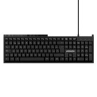 Teclado Multimedia USB Phoenix K100 / Resistente a salpicaduras / Negro
