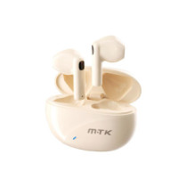 Auriculares Bluetooth 5.3 Muffin TC3252 / Tws / Base de carga / Tactil / Beige / Mtk / 0352521