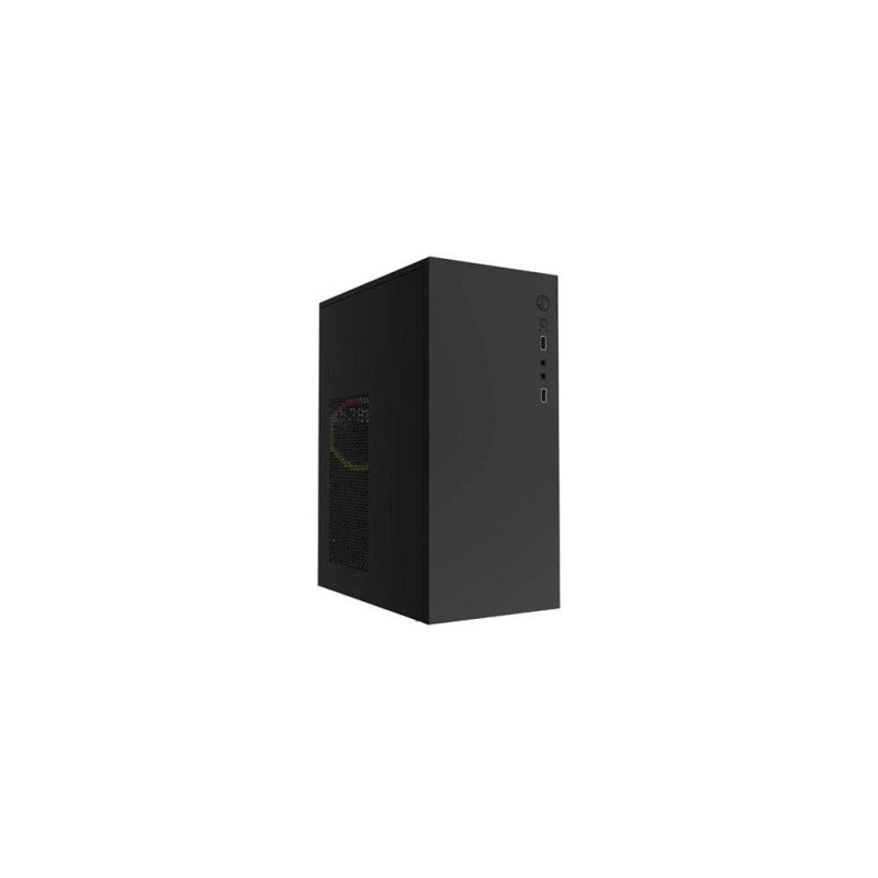 Caja Micro ATX Approx APPC-205 / Incluye ventilador trasero de 80mm / Negra / APPC-205