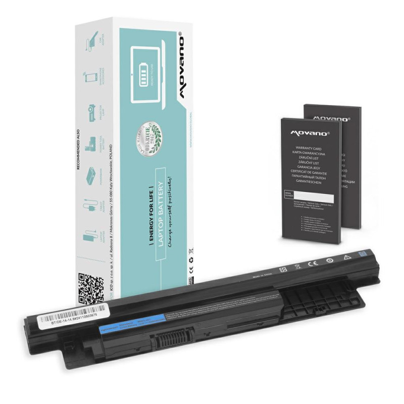 Batería compatible para portátil DELL Inspiron 14/15/17 11.1V 4400 mAh Movano