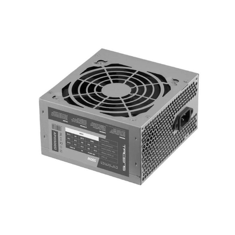 Fuente alimentacion ATX 500w Tacens Anima / Eficiencia 85% / Fan 12x12 / 14Db / APIII500SI