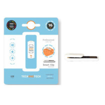 Pendrive Nano Tech One Tech Pro Smart Clip USB 2.0 / 16Gb / Impermeable / Blanco / TEC3004-16