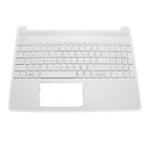 Top case + Teclado compatible para portátil HP 15S-EQ / 15S-FQ Blanco