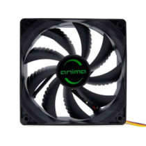 Ventilador Tacens Anima AF8 / 80mm (8x8cm) / Carcasa y Aspas Negras / Velocidad Max. 1800rpm